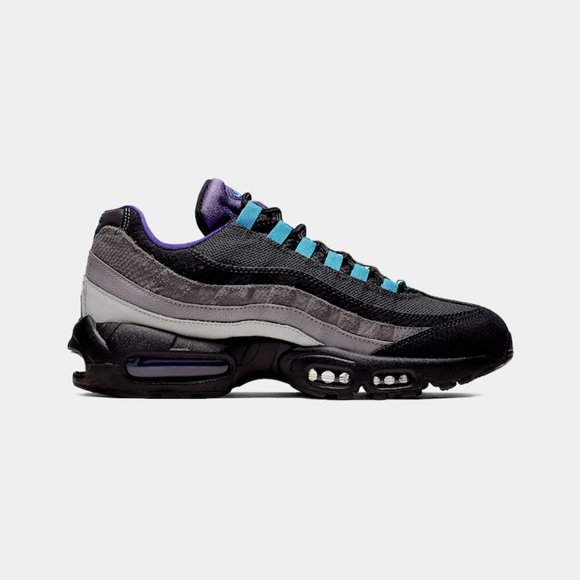 Nike Other - Nike Air Max 95 Black Court Purple Teal Nebula